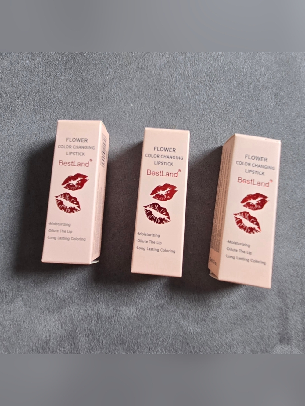 (3) Bestland Flower Color Changing, Moisturizing Lipsticks - Picture 2 of 2